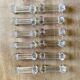 Antique glass knife rests