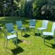 Set of 6 Miss Global chairs by Philippe Starck for Kartell