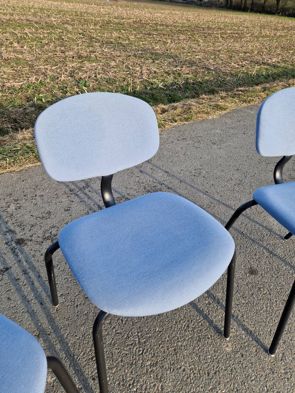 Set of 4 420-44 Strafor chairs