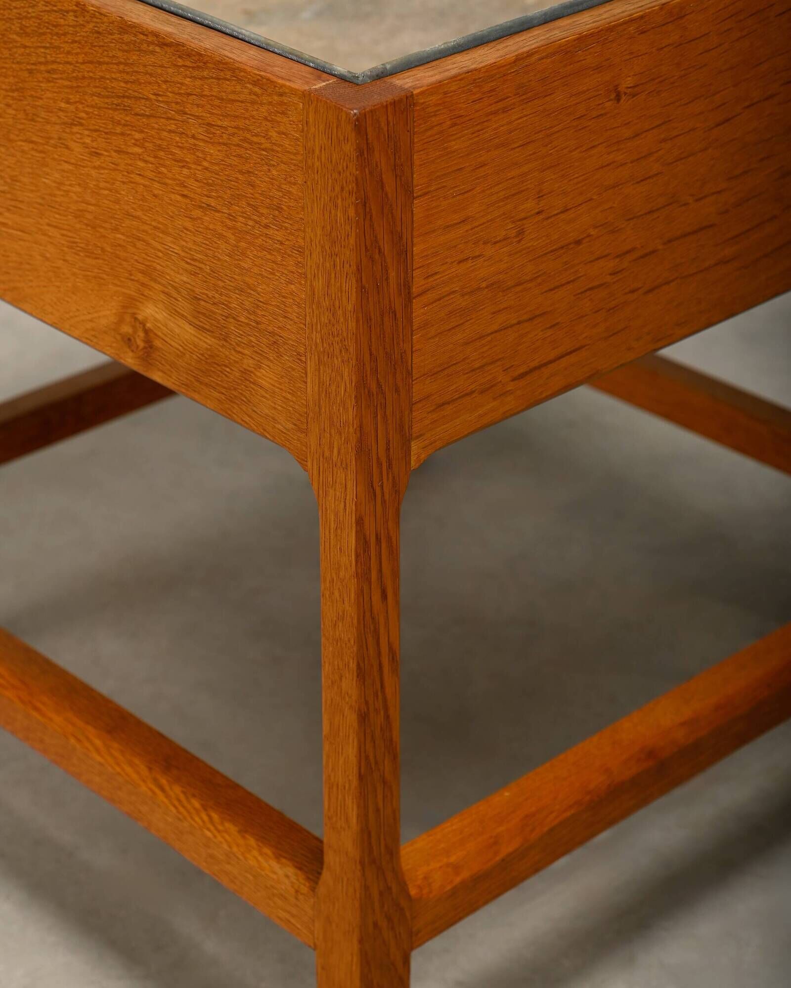 Kai Kristiansen Planter in Oak for Aksel Kjersgaard, 1960s