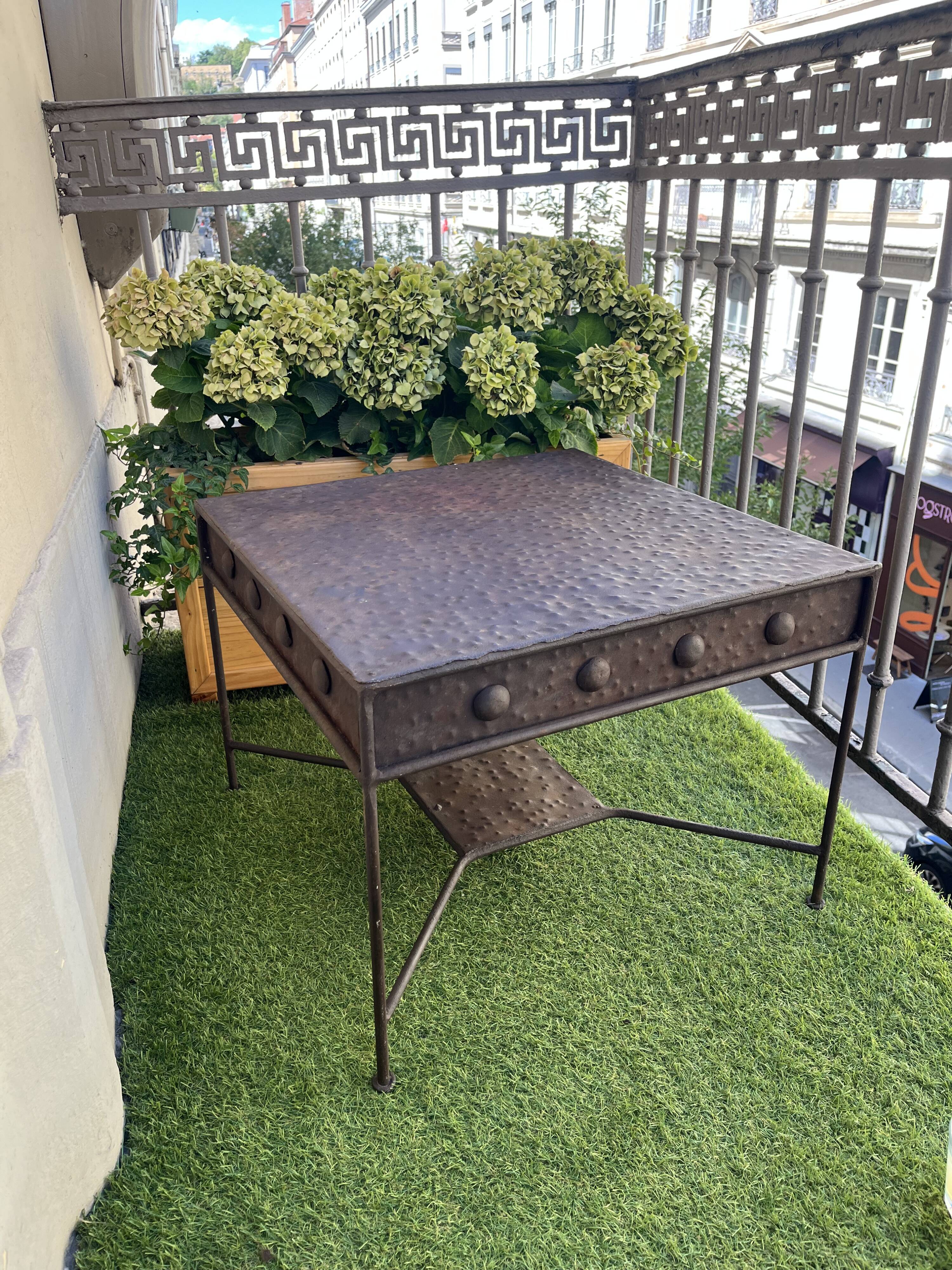 Brutalist coffee table