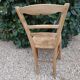 Chaise paillée