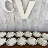 set of 8+3 St Amland plates