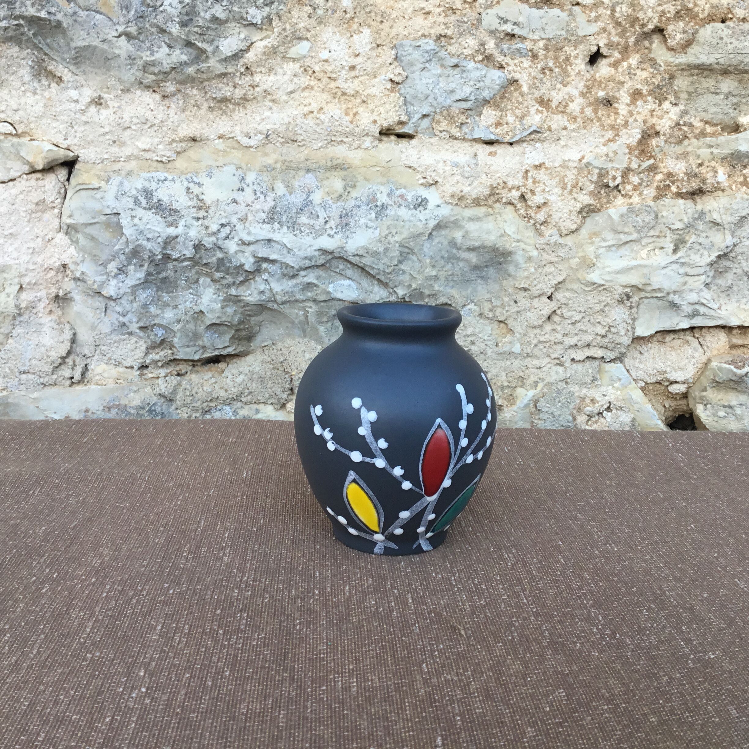 Vase noir
