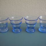Liqueur service carafe crystal glasses bohemian crystal glasses
