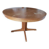 Vintage elm wood extendable table