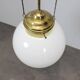 Unique adjustable Art Nouveau pendant light from the 1920s
