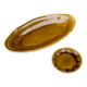 2 plats Gien rond et ovale vert kaki