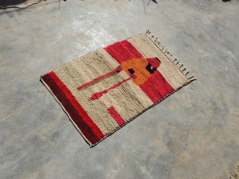 Handmade Berber rug 250cmx150cm