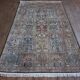 Handmade Indian Kashmiri silk rug 196x122cm