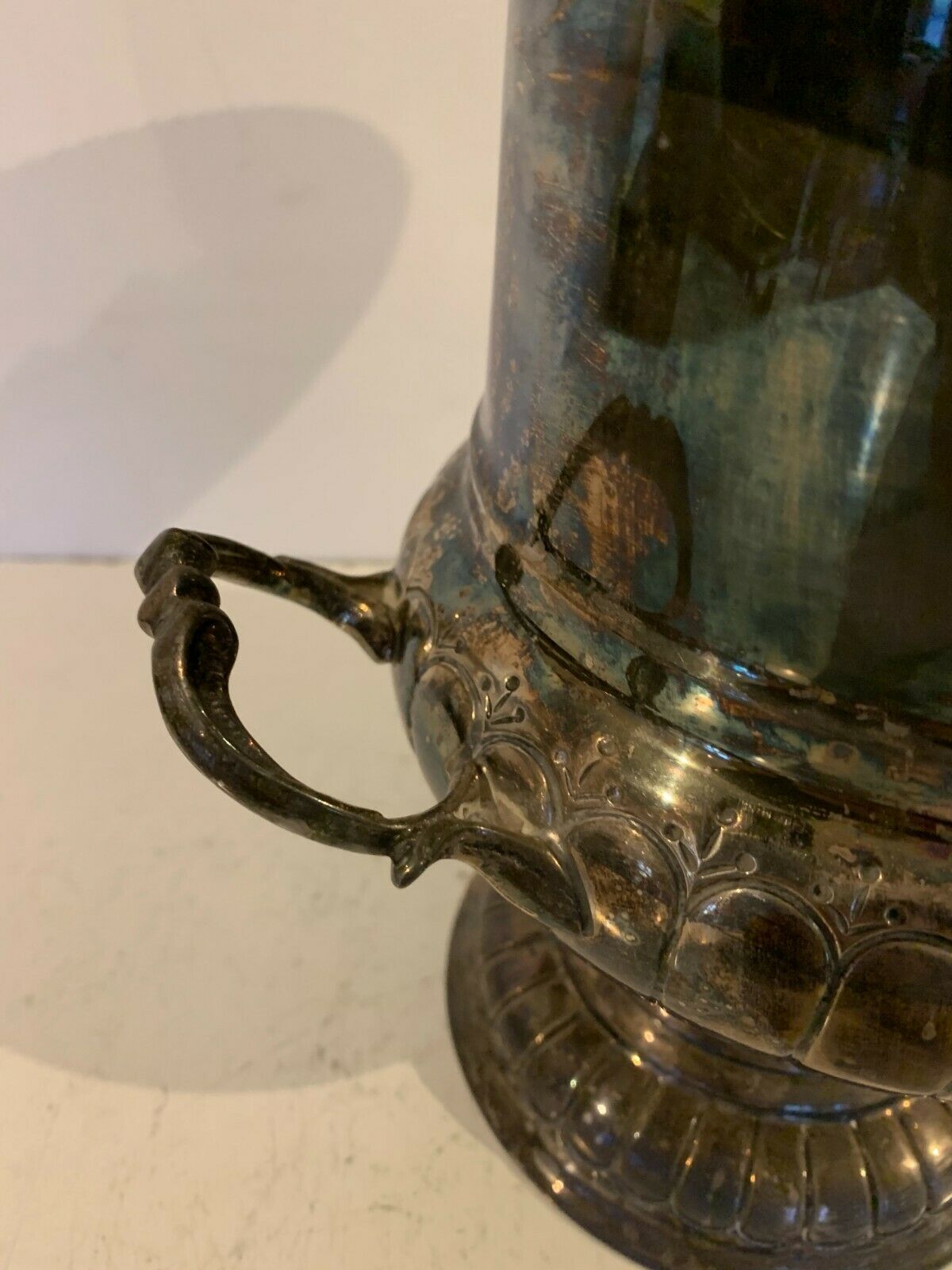 20th century silver metal champagne bucket