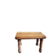 Small bench / wooden stool (bobbin decor) I