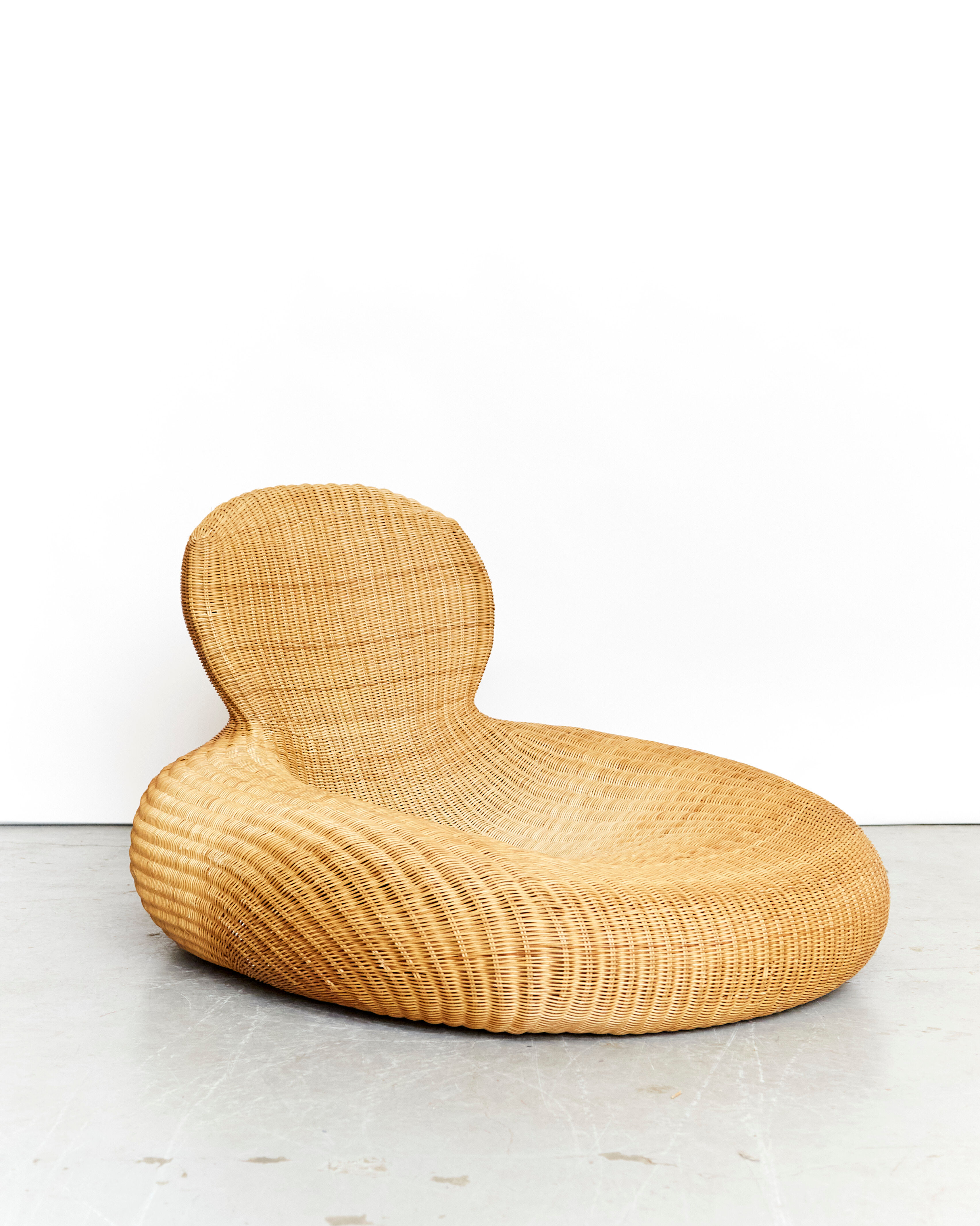 Fauteuil en rotin Storvig par Carl Öjerstam pour Ikea, années 2000