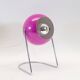 Space-age table lamp | purple and chrome | Vintage 70's