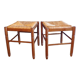 Pair of mulched stools