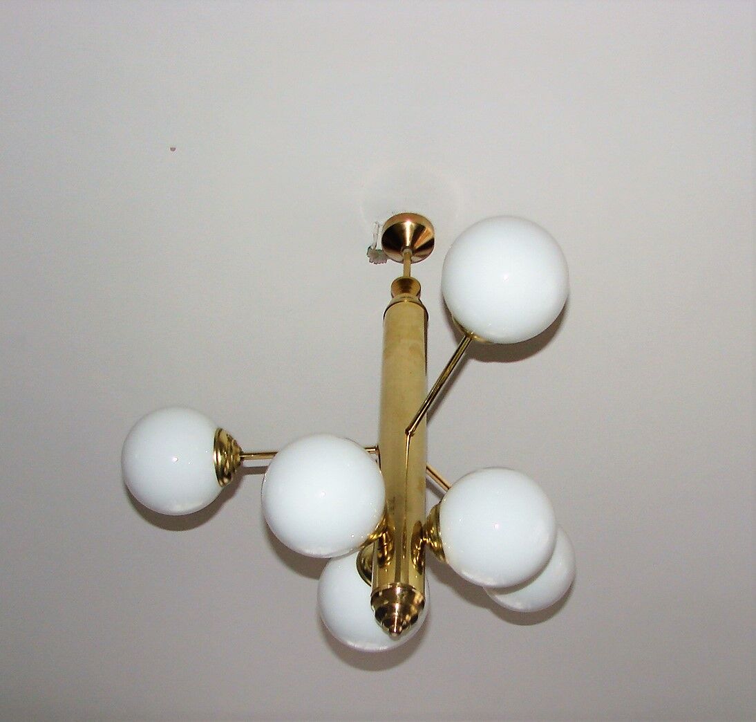 Modernistic chandelier, 1960s