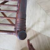 Bamboo and bentwood armchair from the 60s
