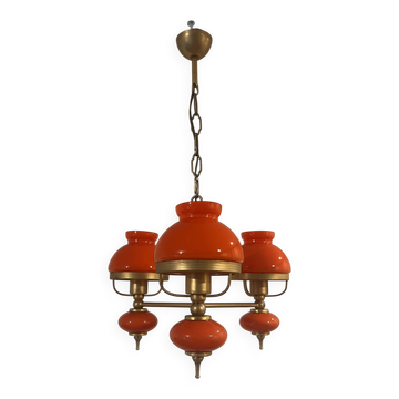 Lustre opaline années 60/70