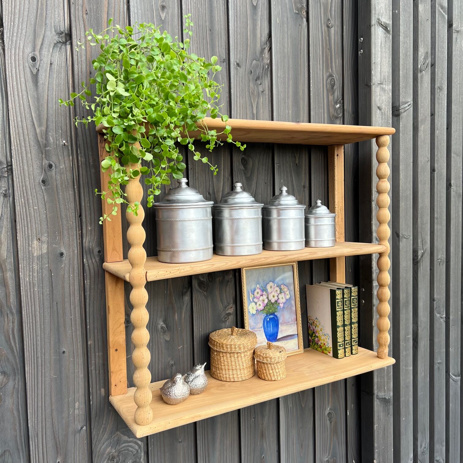 Artisanal cherry shelf