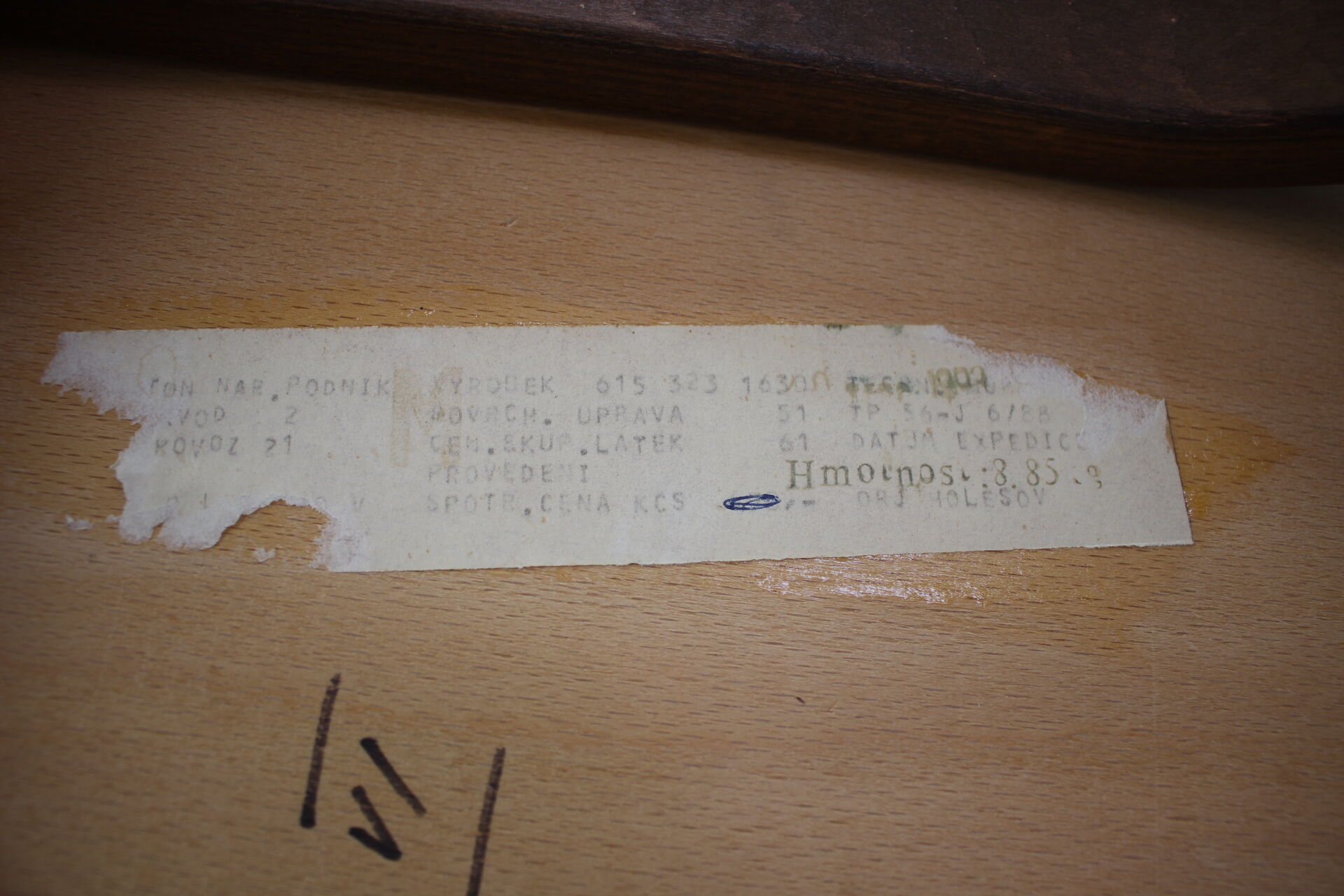 Set of six lounge chairs/Ton, Národní podnik Holešov, 1993.