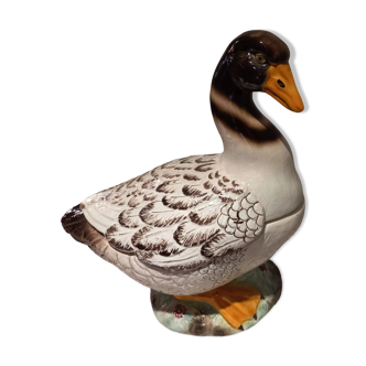 Terrine in the shape of a duck
