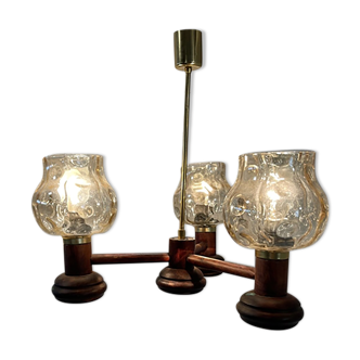 Lustre vintage Drevo Humpolec en bois