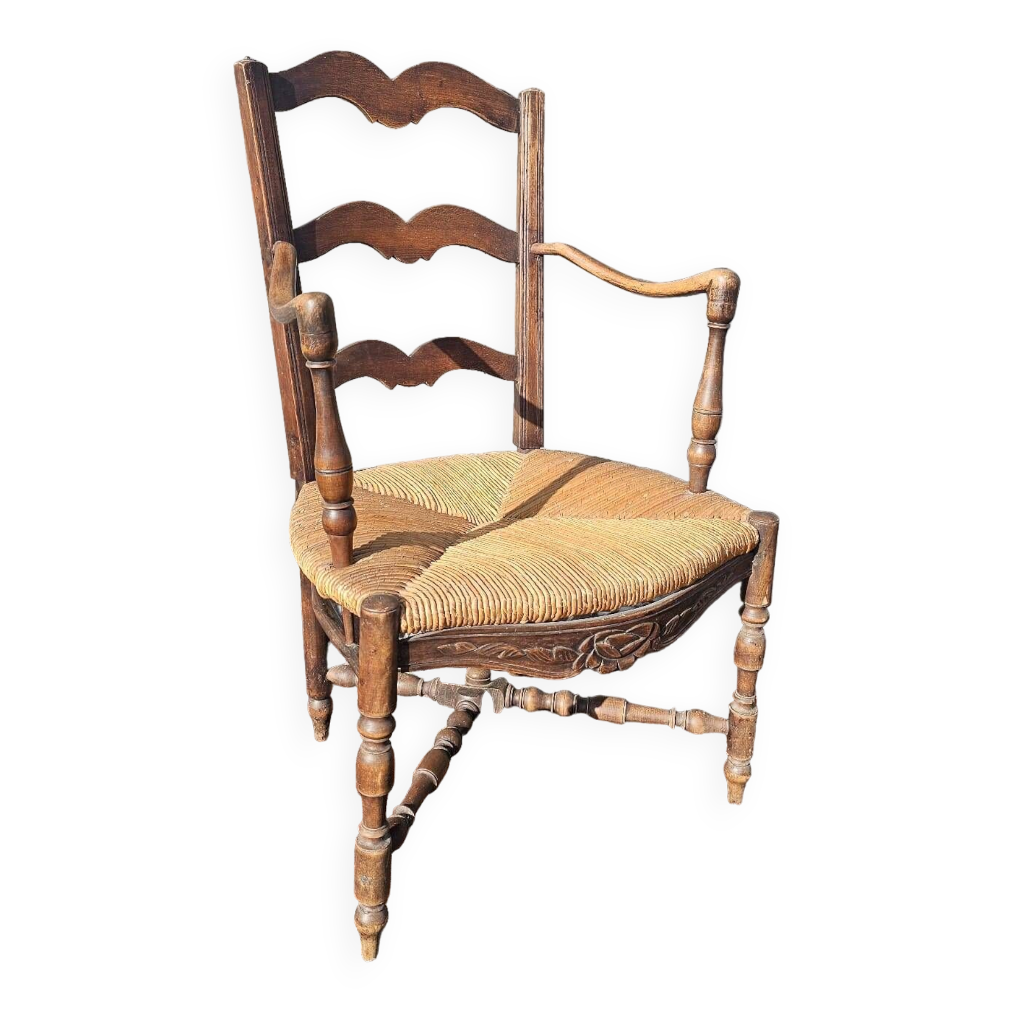 Old Provencal armchair