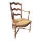 Old Provencal armchair