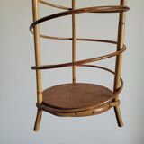 Vintage rattan umbrella door