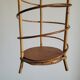 Vintage rattan umbrella door