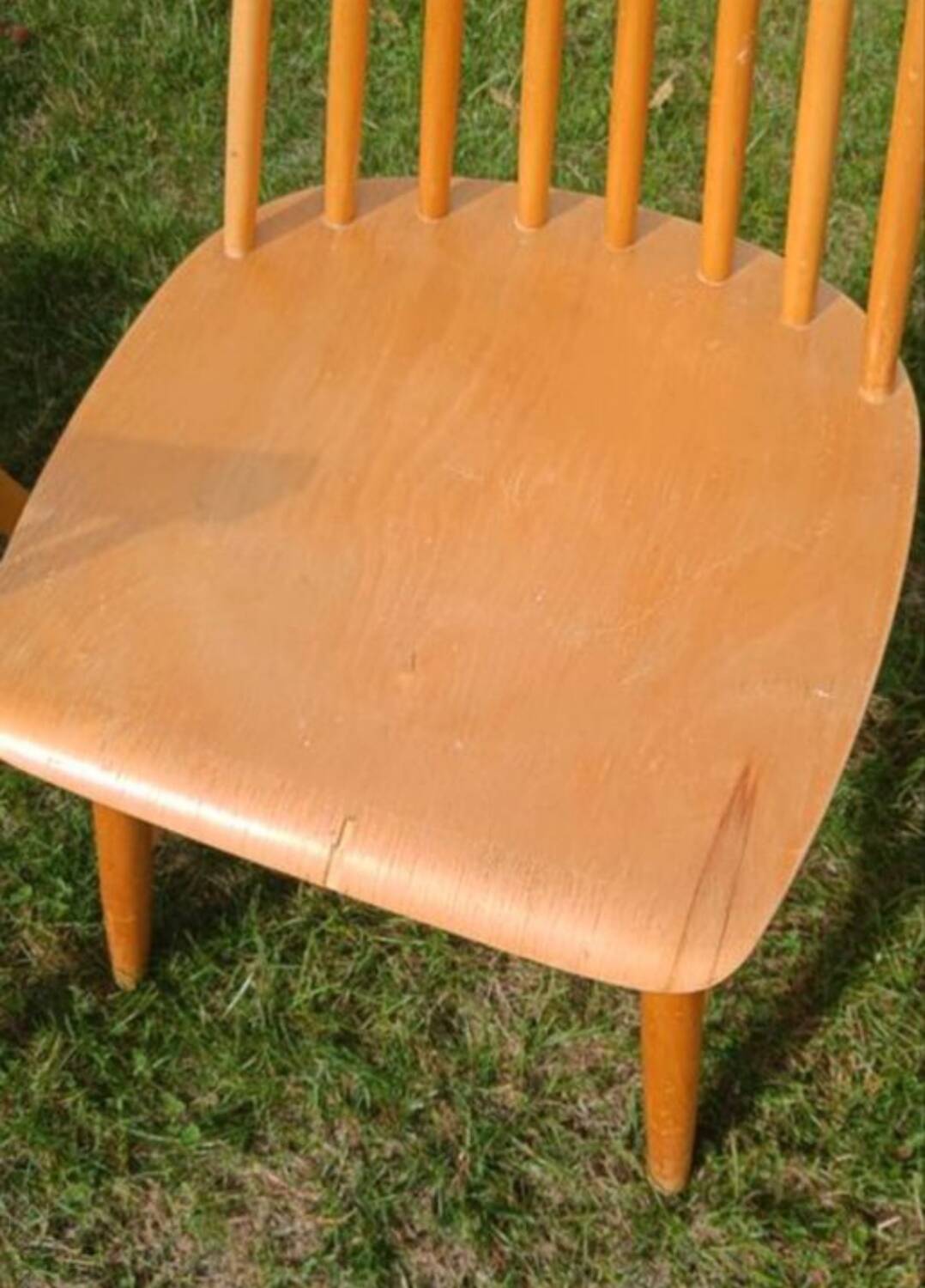 Chaises scandinaves bois