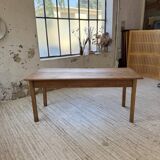 Table de ferme en cerisier