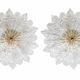 Set of 2 Amsterdam Palmetta, Italian Murano Glass Ceiling Light or Flush Mo