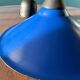 80s blue pendant light