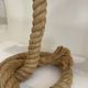 Cord lamp and cotton lampshade