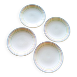 Set of 4 dessert plates