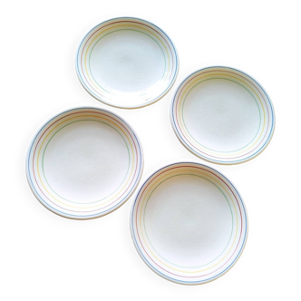 Set of 4 dessert plates