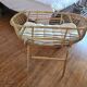 Old bamboo cradle basket