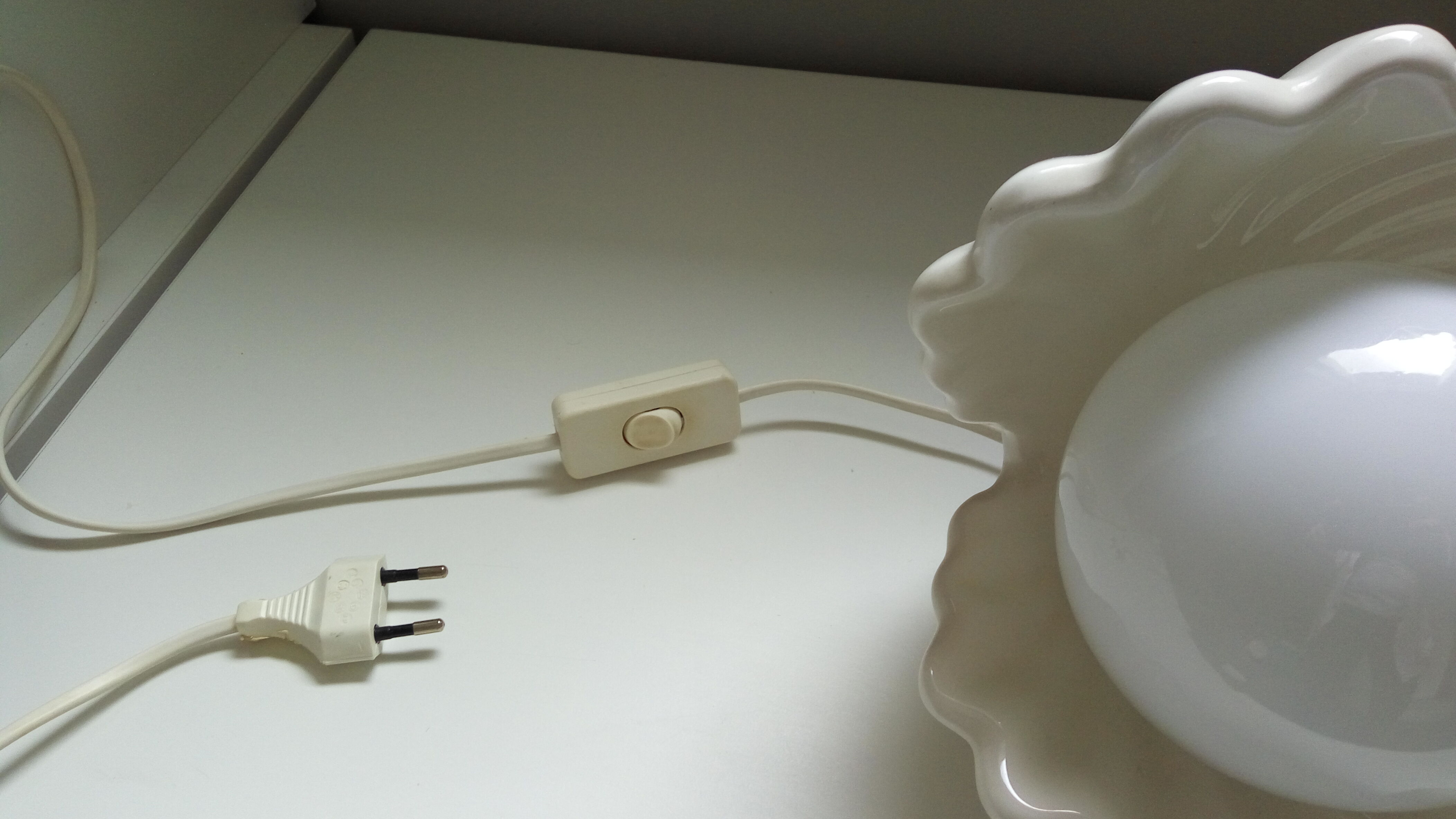 Duo lamp shell vintage