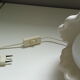 Duo lamp shell vintage