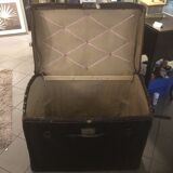 Former travel trunk signed Moynat