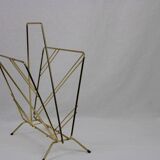 Gold metal magazine holder