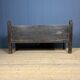 Antique Spanish chestnut wood bench from the 18th century