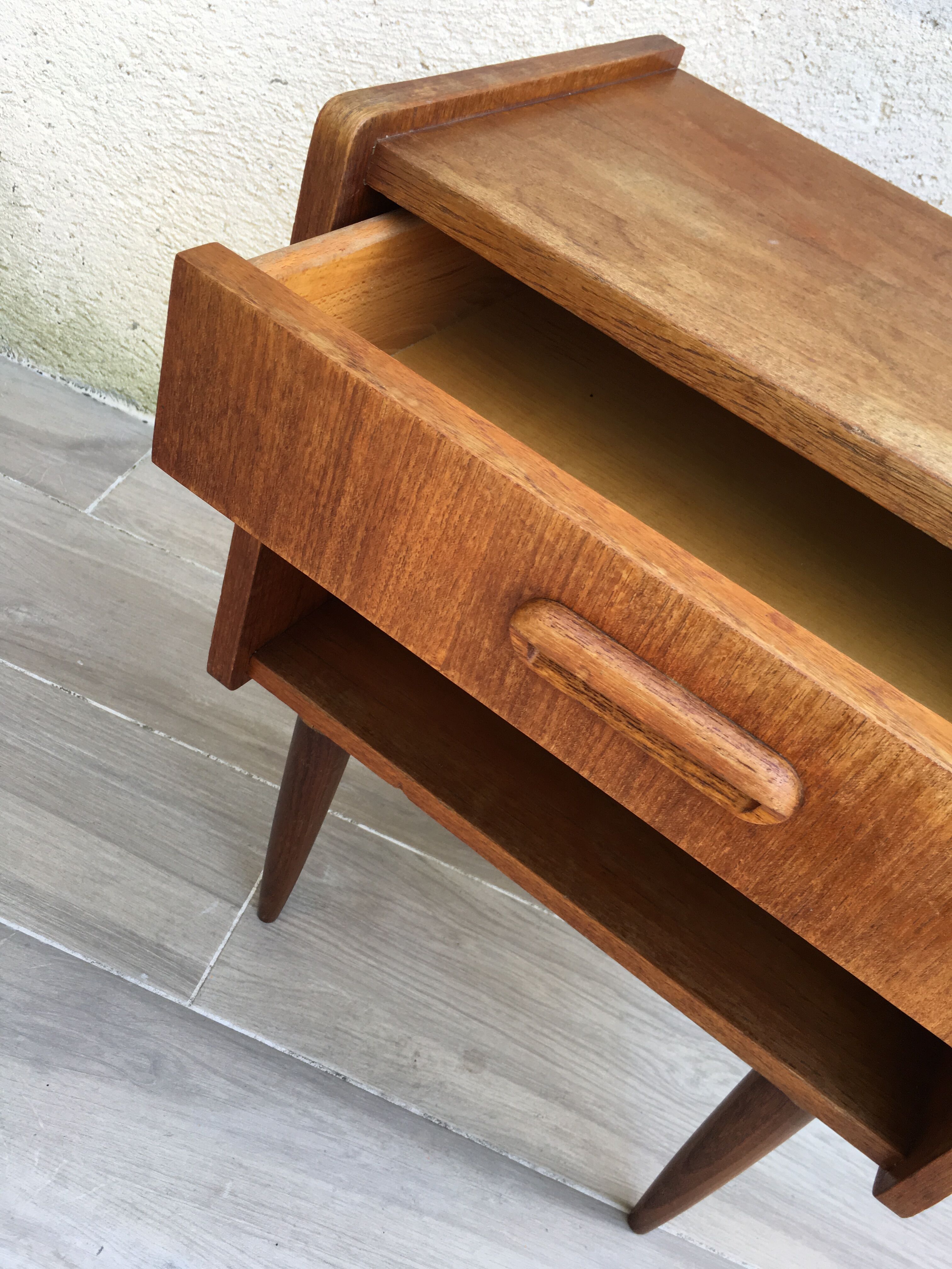 Scandinavian bedside table