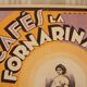 Advertising card Cafés La Fornarina Salon de Provence