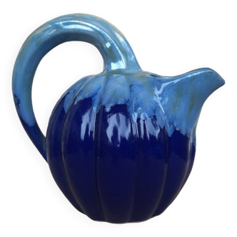 Blue melon pitcher