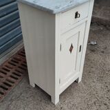 Parisian piece of furniture in painted wood