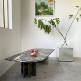 6 pop pink glass cups