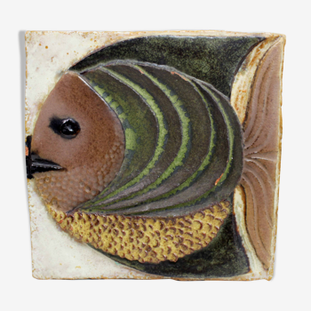 Ceramic plate "fish"