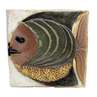 Ceramic plate "fish"